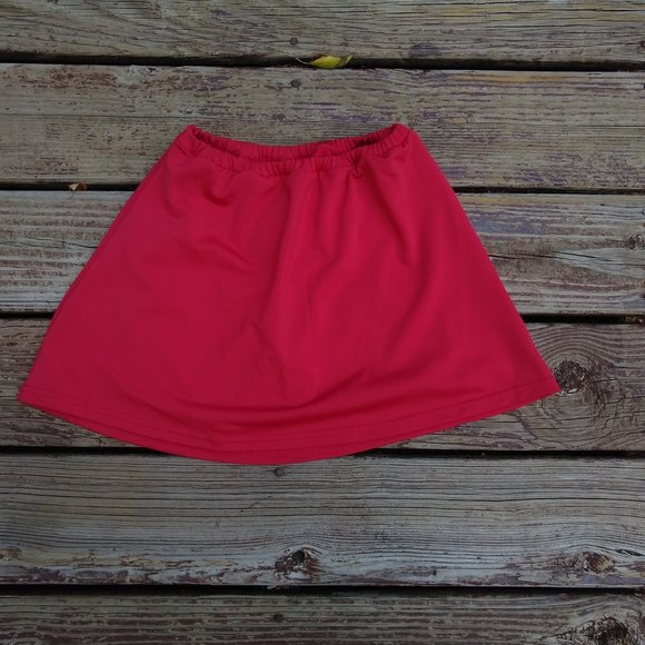 Adorable red tennis skirt size S - Picture 8 of 10